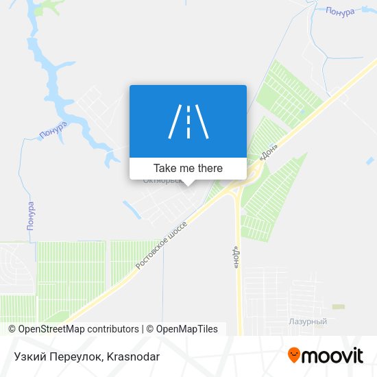 Узкий Переулок map