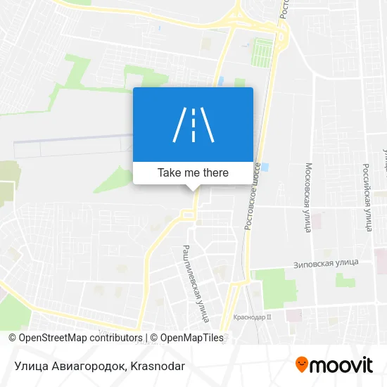 Улица Авиагородок map