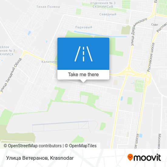 Улица Ветеранов map