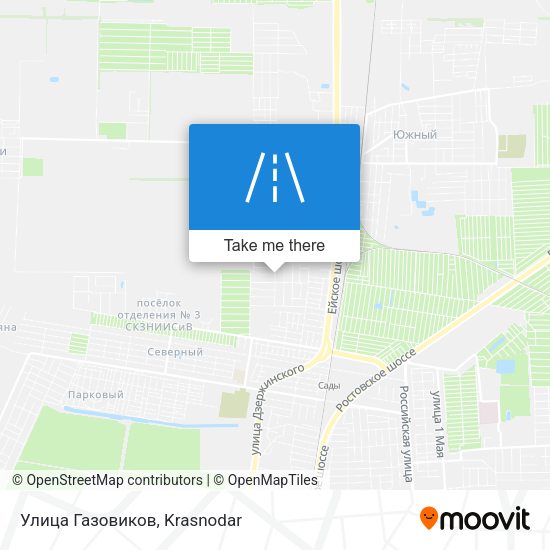 Улица Газовиков map