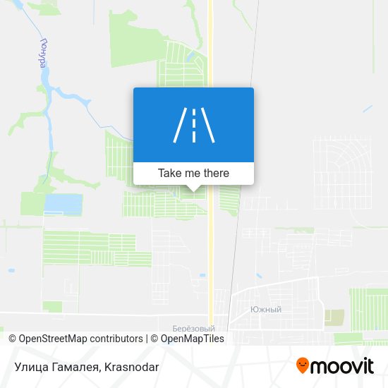 Улица Гамалея map
