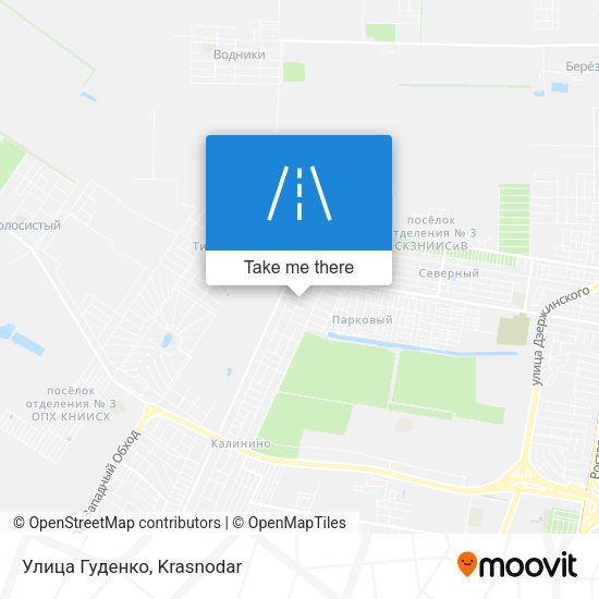 Улица Гуденко map