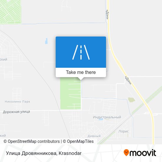 Улица Дровянникова map