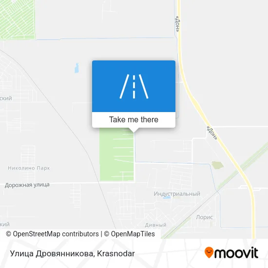 Улица Дровянникова map