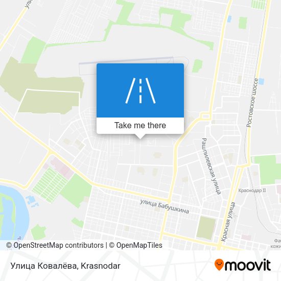 Улица Ковалёва map