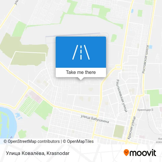 Улица Ковалёва map