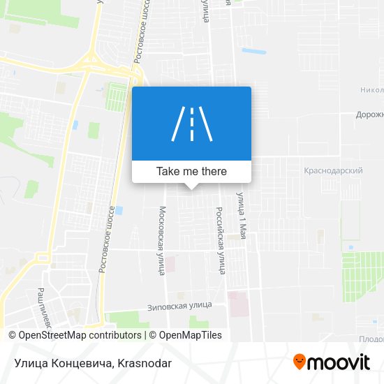 Улица Концевича map