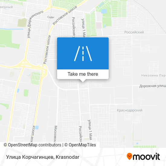 Улица Корчагинцев map