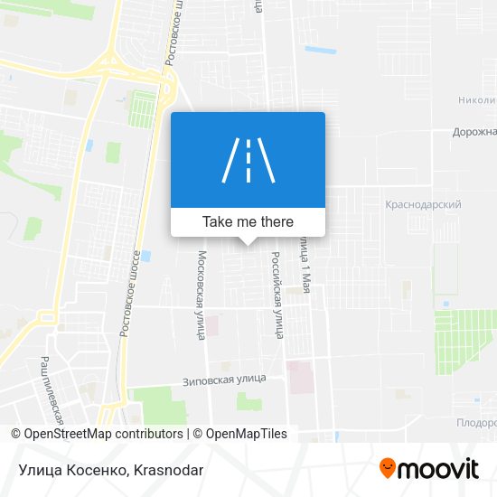 Улица Косенко map