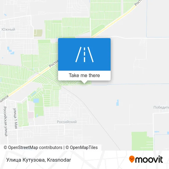 Улица Кутузова map