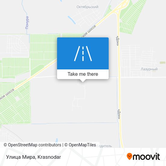 Улица Мира map