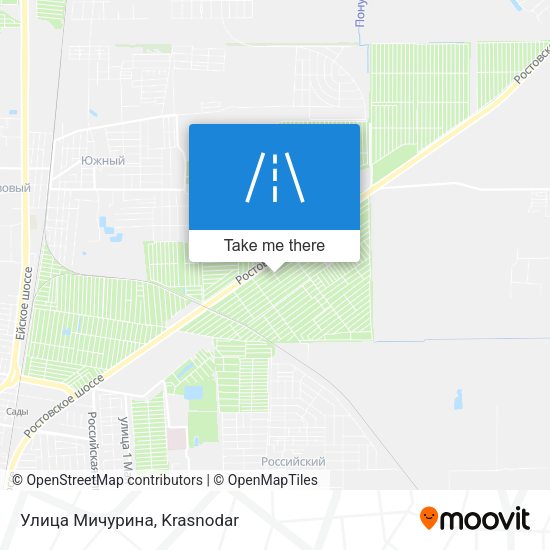 Улица Мичурина map