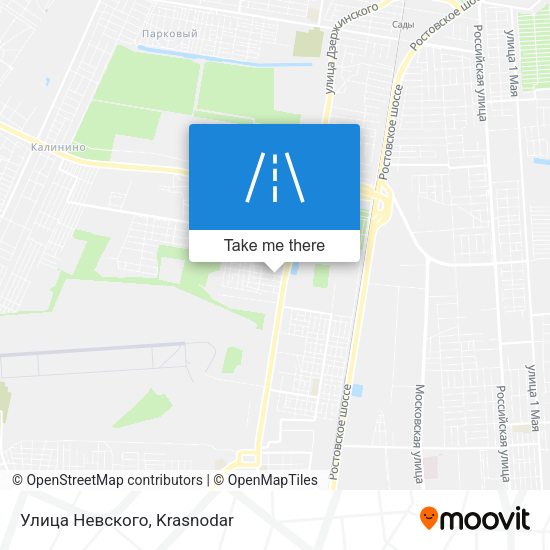 Улица Невского map