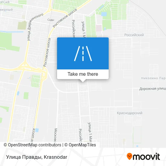 Улица Правды map