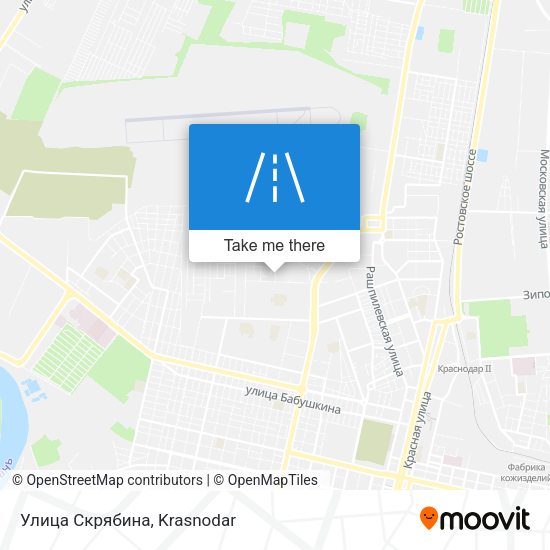 Улица Скрябина map