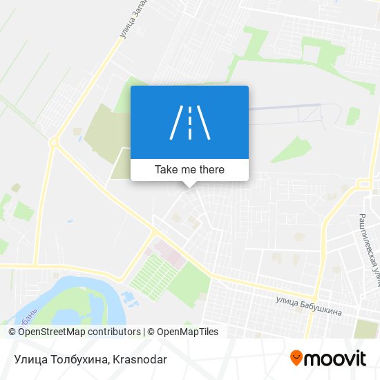 Улица Толбухина map