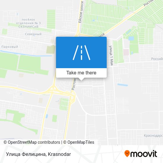 Улица Фелицина map