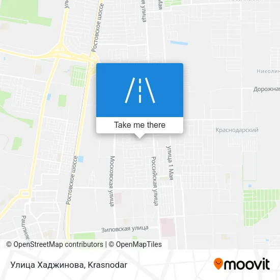 Улица Хаджинова map