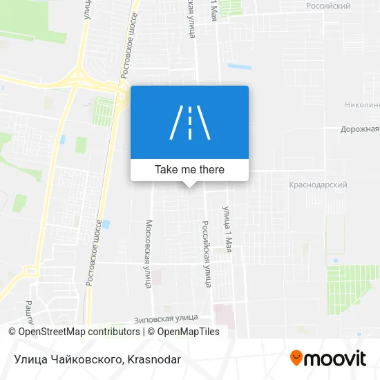 Улица Чайковского map