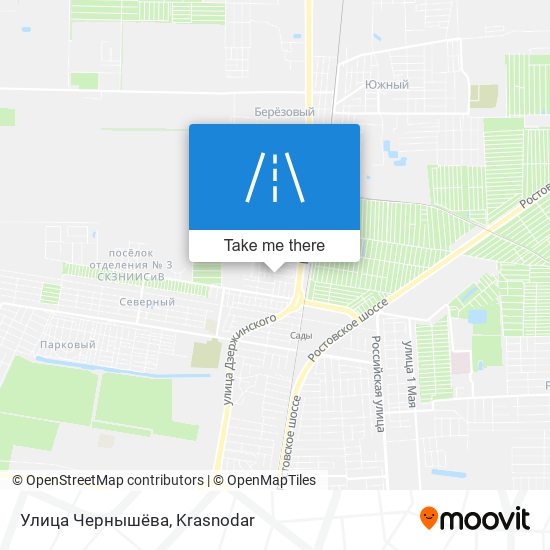 Улица Чернышёва map