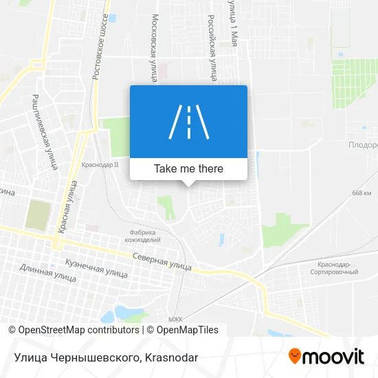 Улица Чернышевского map