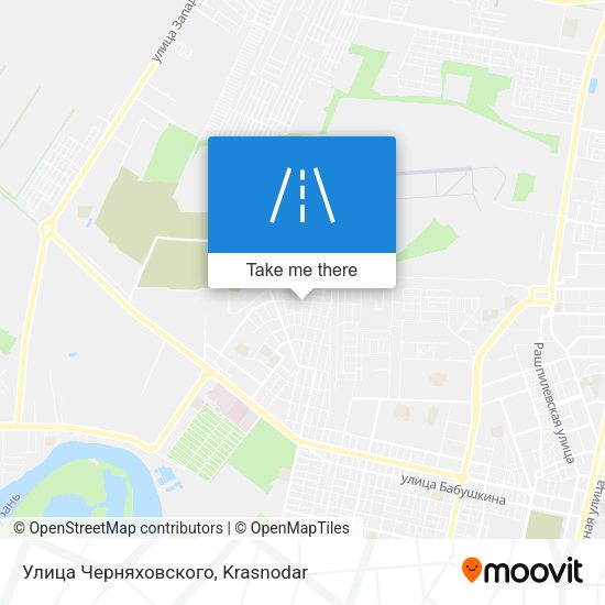 Улица Черняховского map