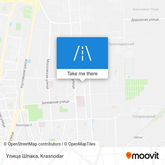 Улица Шпака map