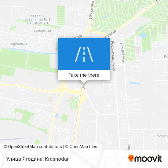 Улица Ягодина map