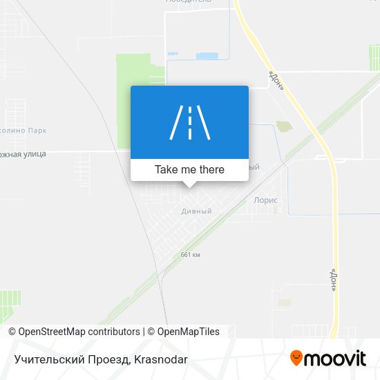 Учительский Проезд map