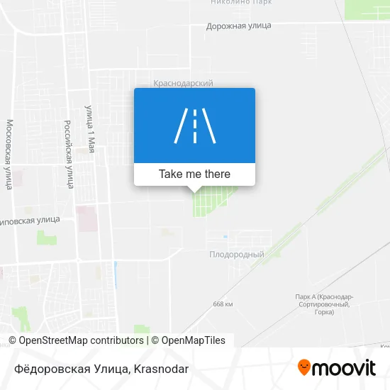Фёдоровская Улица map
