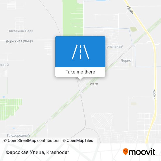 Фарсская Улица map
