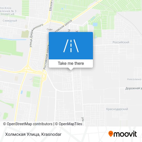 Холмская Улица map