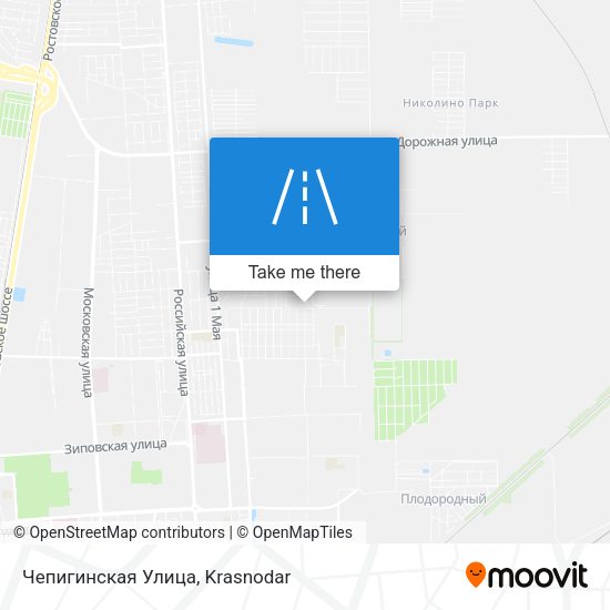 Чепигинская Улица map