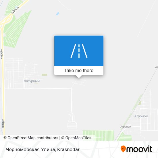 Черноморская Улица map