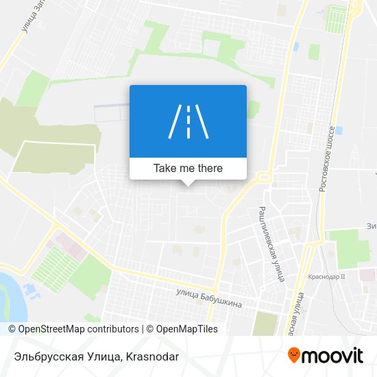 Эльбрусская Улица map