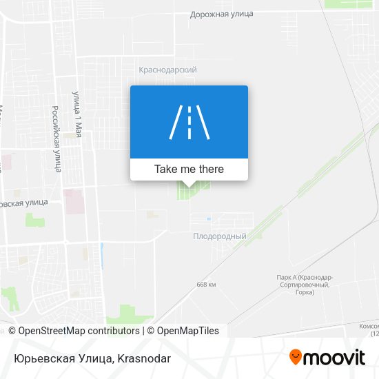 Юрьевская Улица map