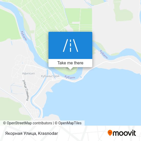 Якорная Улица map