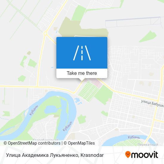 Улица Академика Лукьяненко map