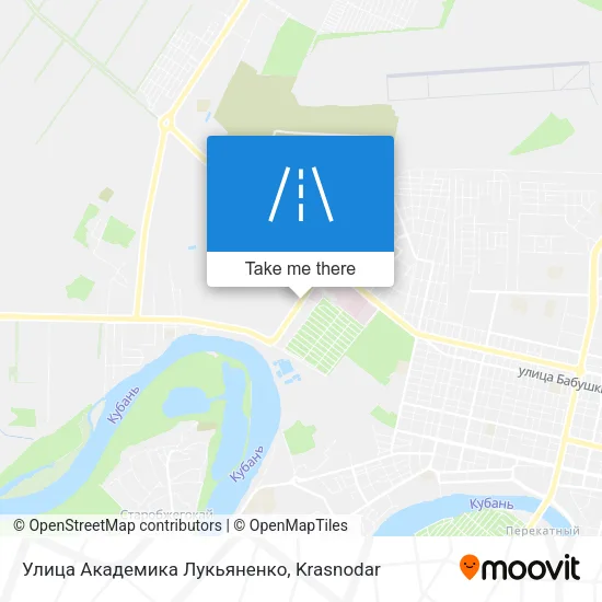 Улица Академика Лукьяненко map