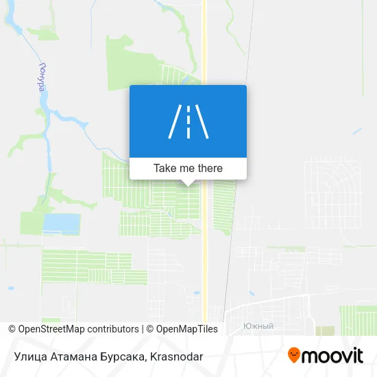 Улица Атамана Бурсака map