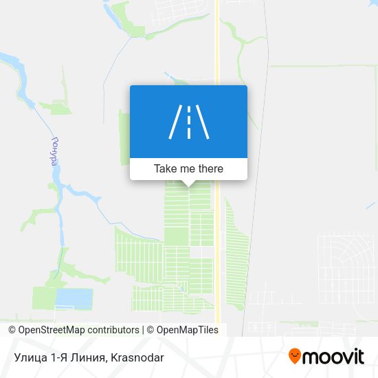Улица 1-Я Линия map