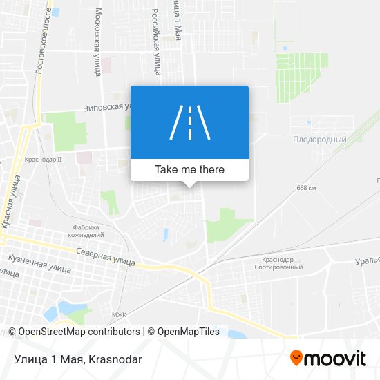 Улица 1 Мая map