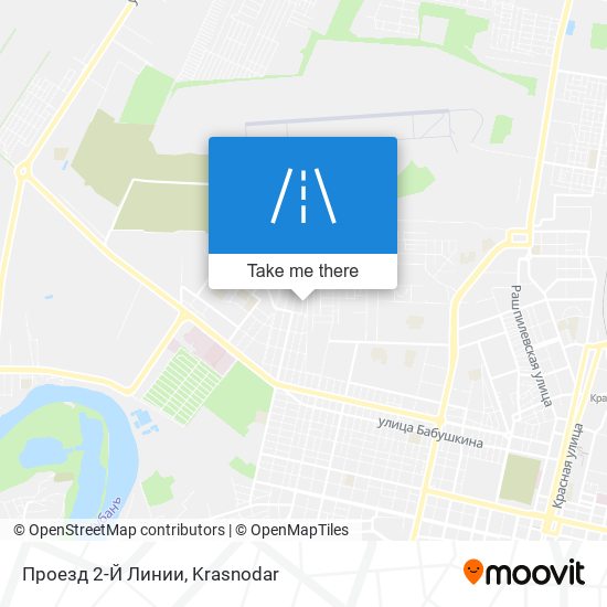 Проезд 2-Й Линии map