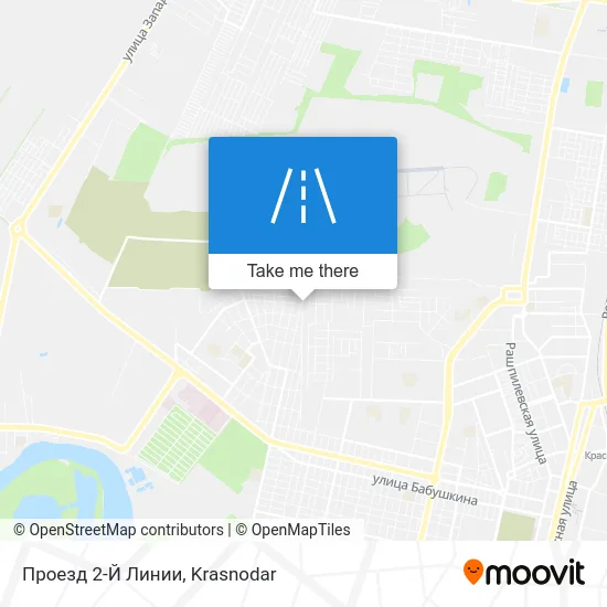 Проезд 2-Й Линии map