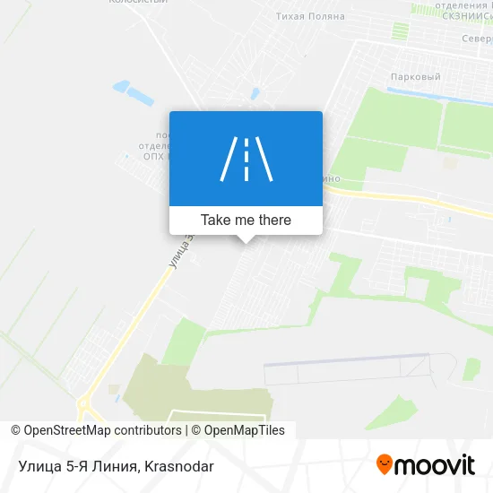 Улица 5-Я Линия map