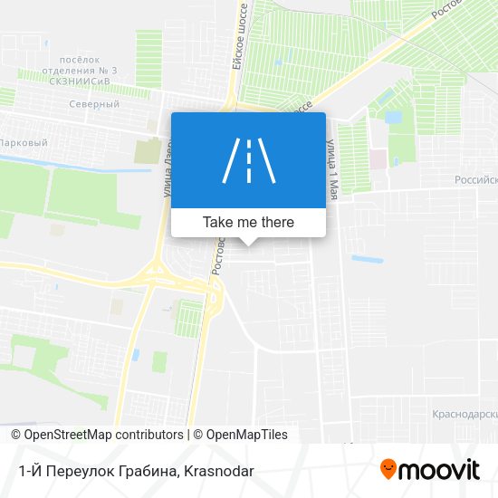 1-Й Переулок Грабина map