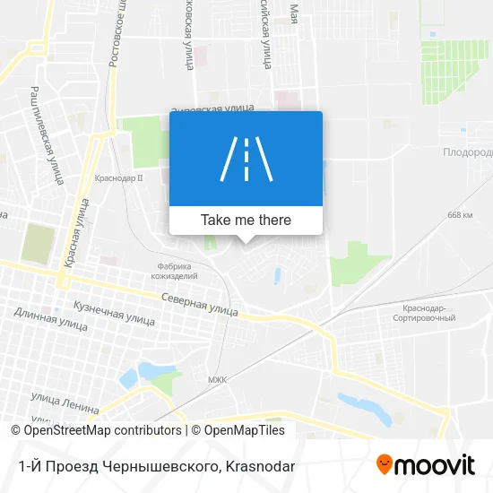 1-Й Проезд Чернышевского map