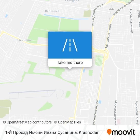 1-Й Проезд Имени Ивана Сусанина map