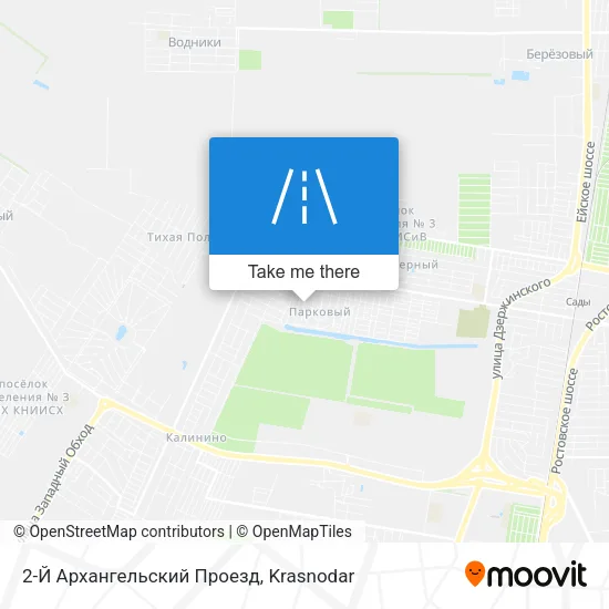 2-Й Архангельский Проезд map