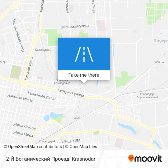 2-Й Ботанический Проезд map